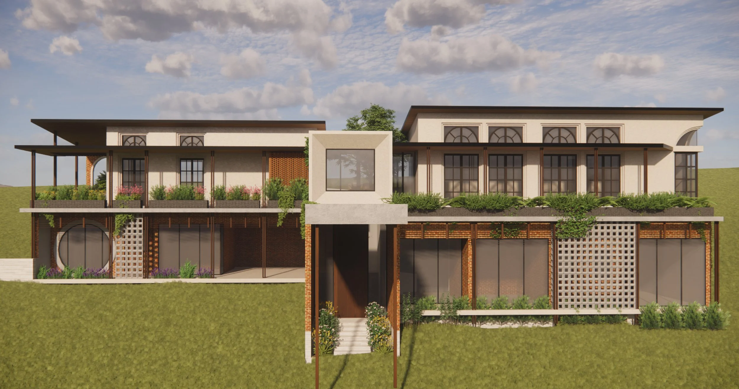 architecture design combine - Nin+Ky House, Hillgrove, Coonoor